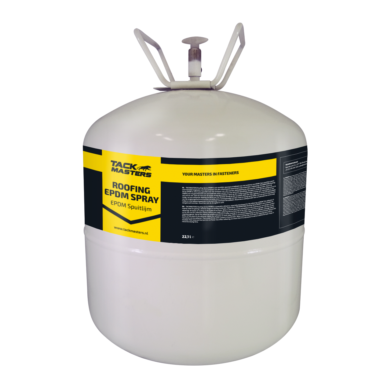 EPDM Kleber Druckbehälter Spraybond+ 19 Liter, für ca. 70 m² Dach